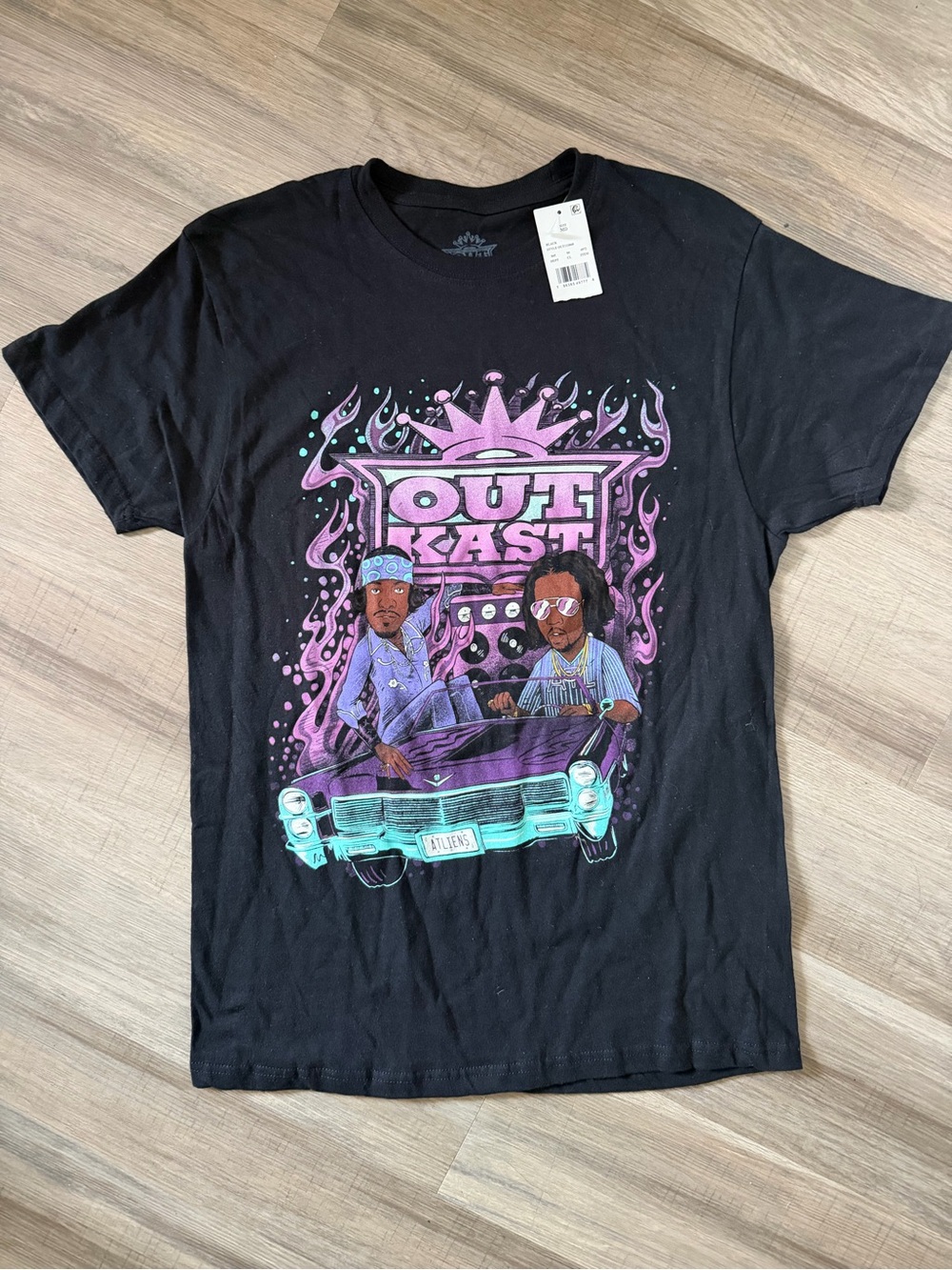 Purple & Teal OutKast Graphic